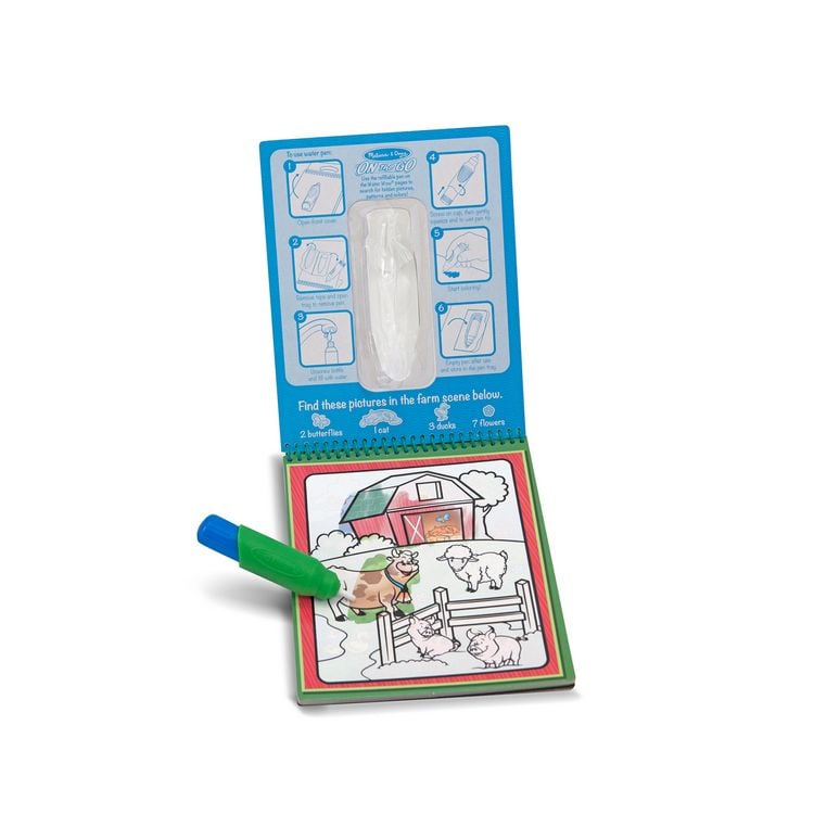 Produktbild: Water Wow! Wassermalbuch Tiere