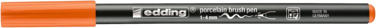 Produktbild: edding 4200 Porzellanpinselstift orange