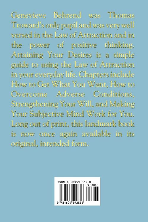 Produktbild: Attaining Your Desires