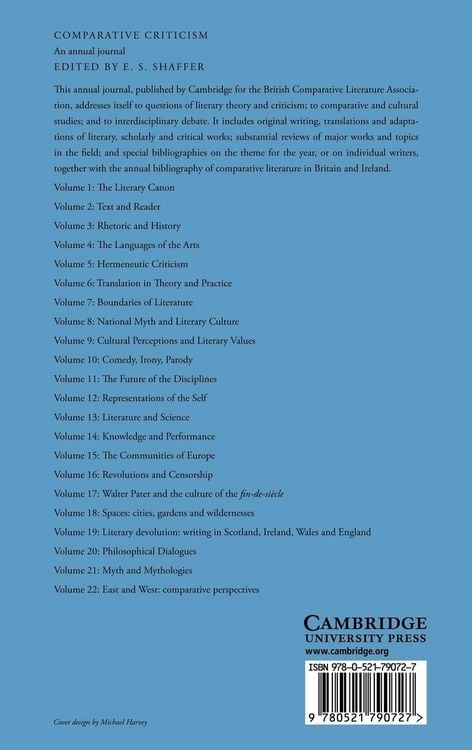Produktbild: Comparative Criticism