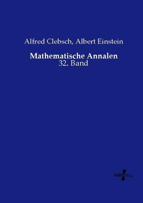 Produktbild: Mathematische Annalen