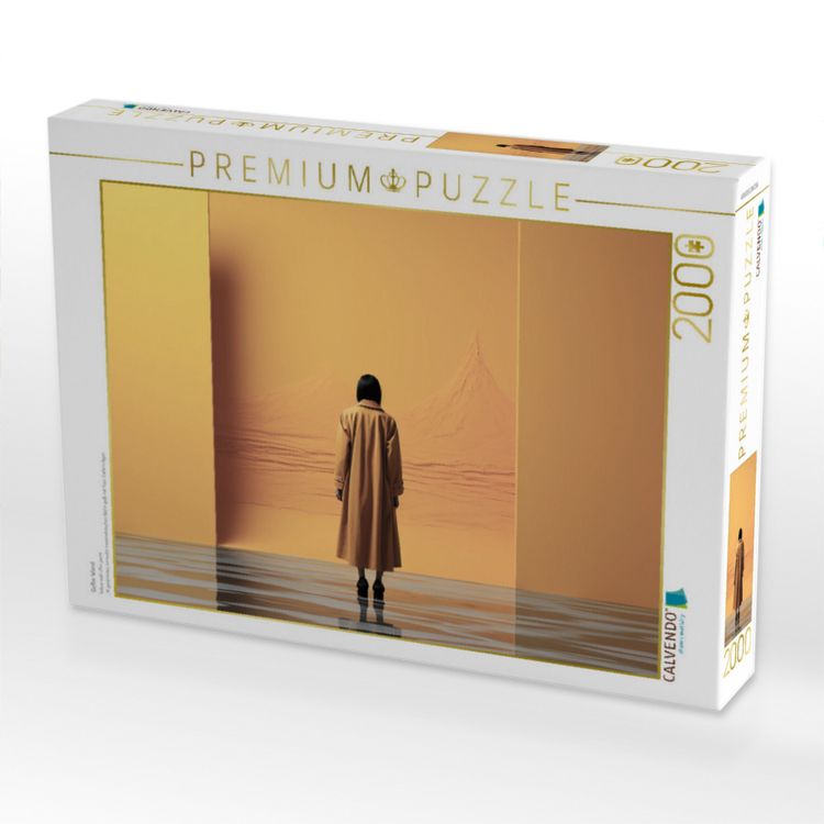 Produktbild: CALVENDO Puzzle Gelbe Wand | 2000 Teile Lege-Gr&ouml;&szlig;e 90x67cm Foto-Puzzle f&uuml;r gl&uuml;ckliche Stunden