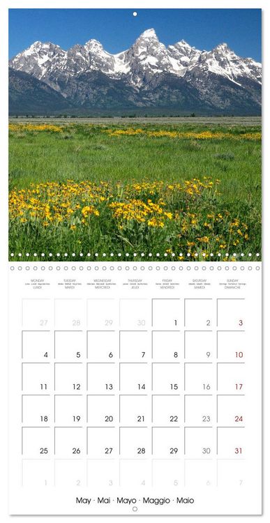 Produktbild: Teton National Park (Wall Calendar 2026 12 &times; 12 Inch) CALVENDO 12 Month Wall Calendar