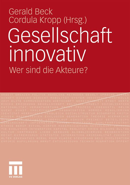 Produktbild: Gesellschaft innovativ