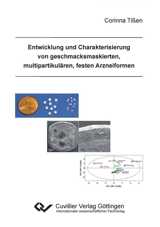 Produktbild: Entwicklung und Charakterisierung von geschmacksmaskierten, multipartikul&auml;ren, festen Arzneiformen