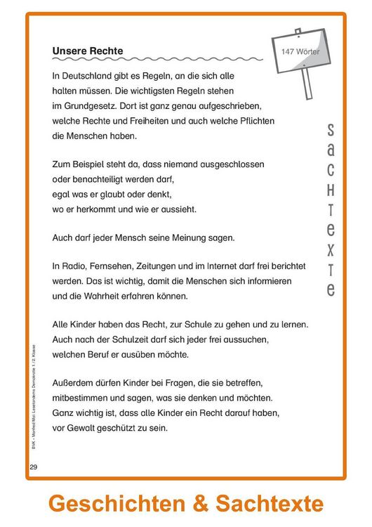 Produktbild: Lesetandems Demokratie 1./2. Klasse