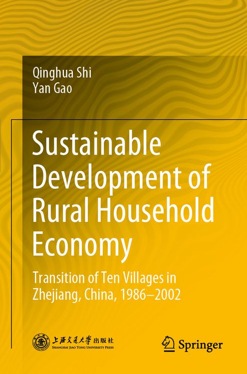 Produktbild: Sustainable Development of Rural Household Economy