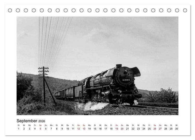 Produktbild: Baureihe 44.0 im Einsatz (Tischkalender 2026 DIN A5 quer), CALVENDO Monatskalender