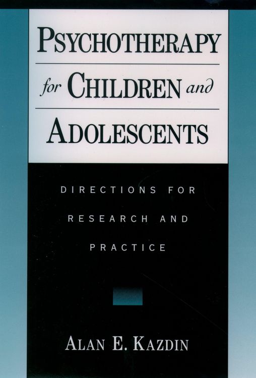 Produktbild: Psychotherapy for Children and Adolescents