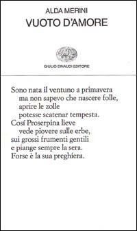 Produktbild: Vuoto d'amore