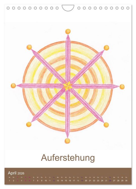 Produktbild: Atlantisheilsymbole (Wandkalender 2026 DIN A4 hoch), CALVENDO Monatskalender