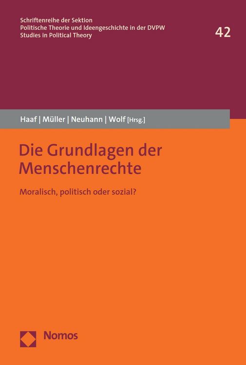 Produktbild: Die Grundlagen der Menschenrechte