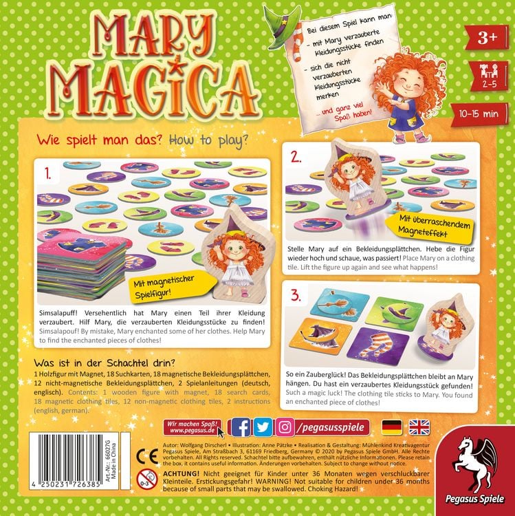 Mary Magica (deutsch/englisch) kaufen