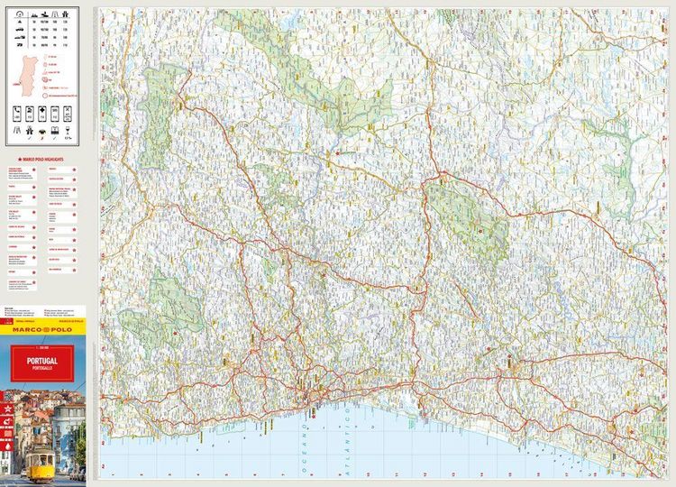 Produktbild: MARCO POLO Reisekarte Portugal 1:350.000