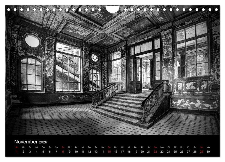 Produktbild: lost beauty (Wandkalender 2026 DIN A4 quer), CALVENDO Monatskalender