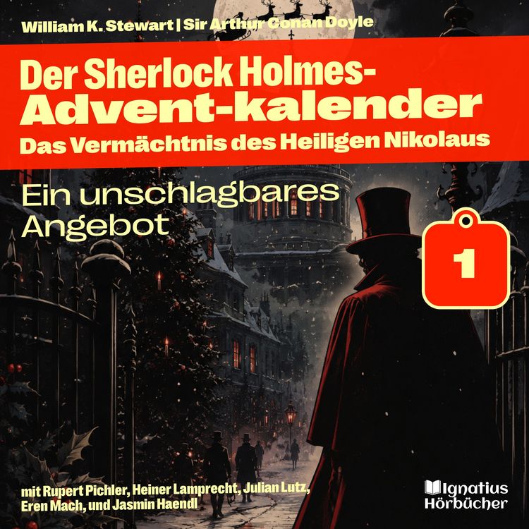Produktbild: Ein unschlagbares Angebot (Der Sherlock Holmes-Adventkalender: Das Verm&auml;chtnis des Heiligen Nikolaus, Folge 1)