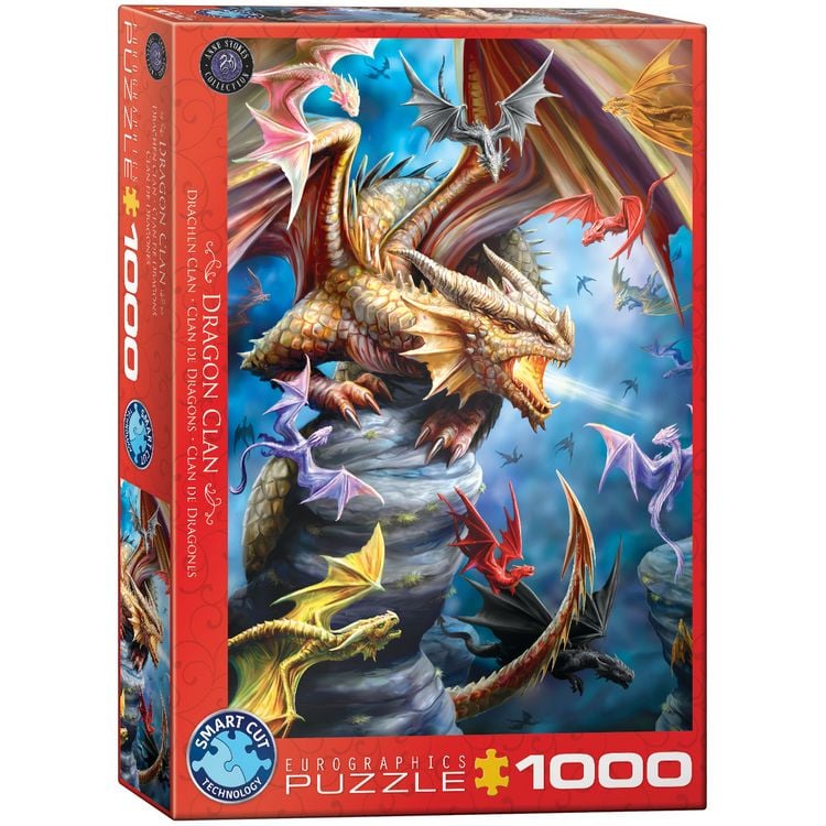 Produktbild: Dragon Clan by Ann Stokes 1000-Piece Puzzle
