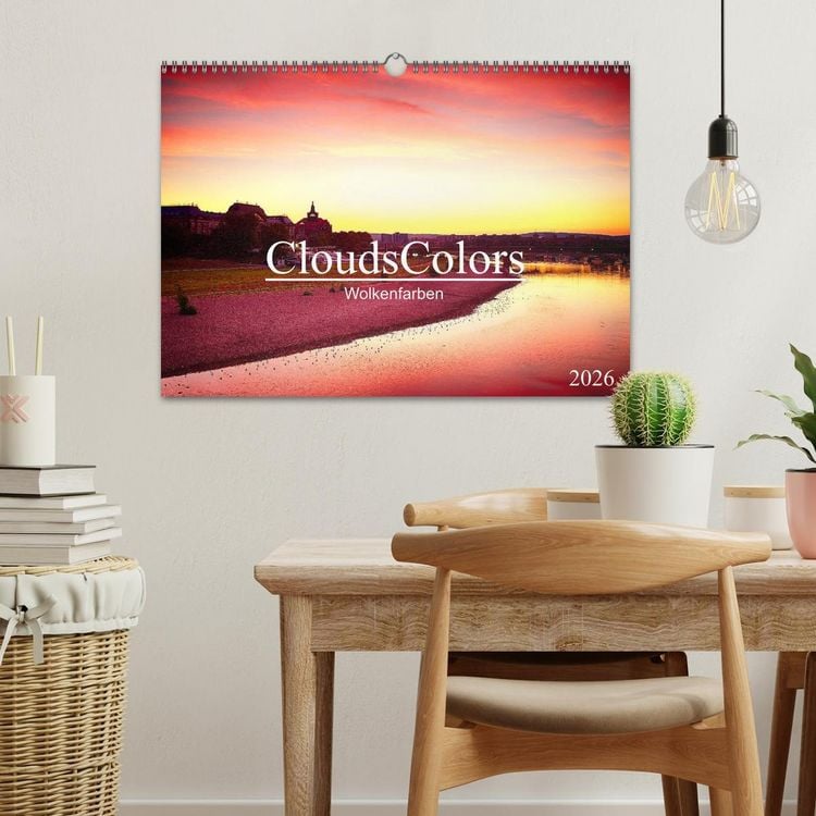 Produktbild: CloudsColors 2026 (Wandkalender 2026 DIN A3 quer), CALVENDO Monatskalender