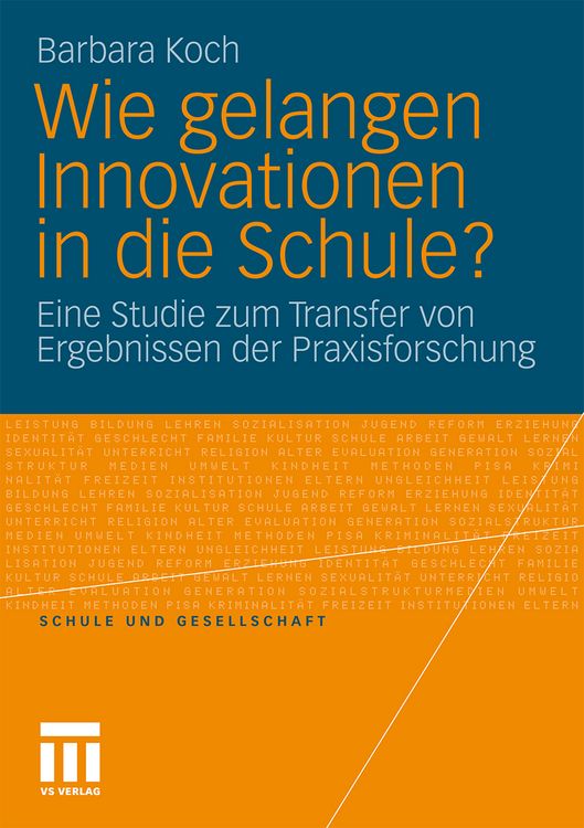 Produktbild: Wie gelangen Innovationen in die Schule?