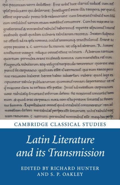 Produktbild: Latin Literature and its Transmission