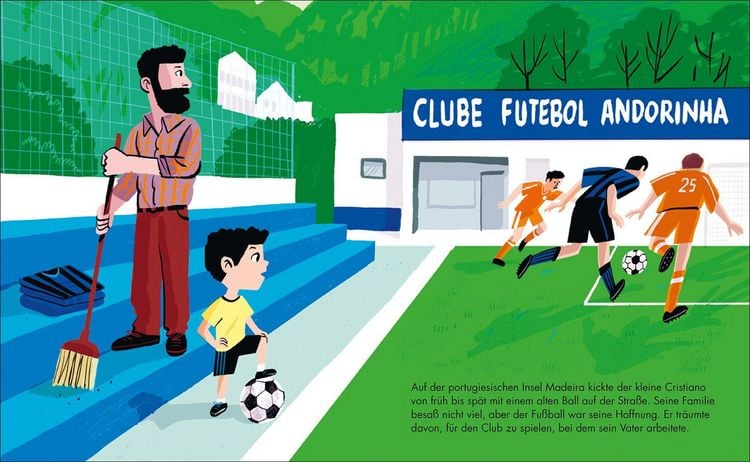 Produktbild: Cristiano Ronaldo &ndash; Little People, BIG DREAMS (Deutsche Ausgabe)