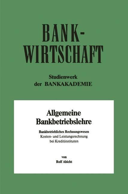 Produktbild: Bankbetriebliches Rechnungswesen