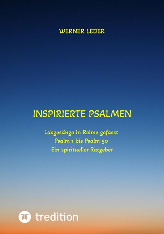 Produktbild: Inspirierte Psalmen / Gott spricht noch heut in unser Leben hinein