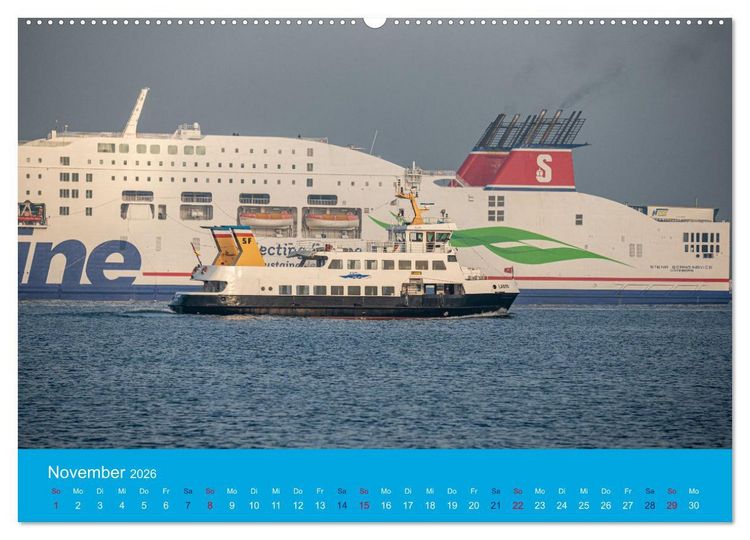 Produktbild: An der Kieler F&ouml;rde (hochwertiger Premium Wandkalender 2026 DIN A2 quer), Kunstdruck in Hochglanz