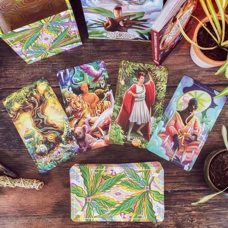 Produktbild: The Metaphysical Cannabis Oracle Deck