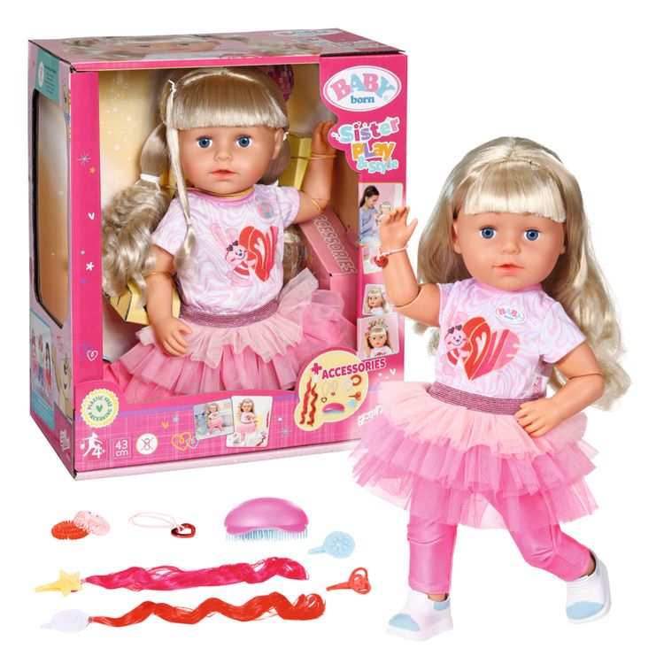 BABY born Sister Play Style 43cm kaufen Spielwaren Thalia