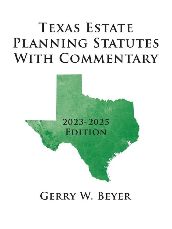 Produktbild: Texas Estate Planning Statutes With Commentary