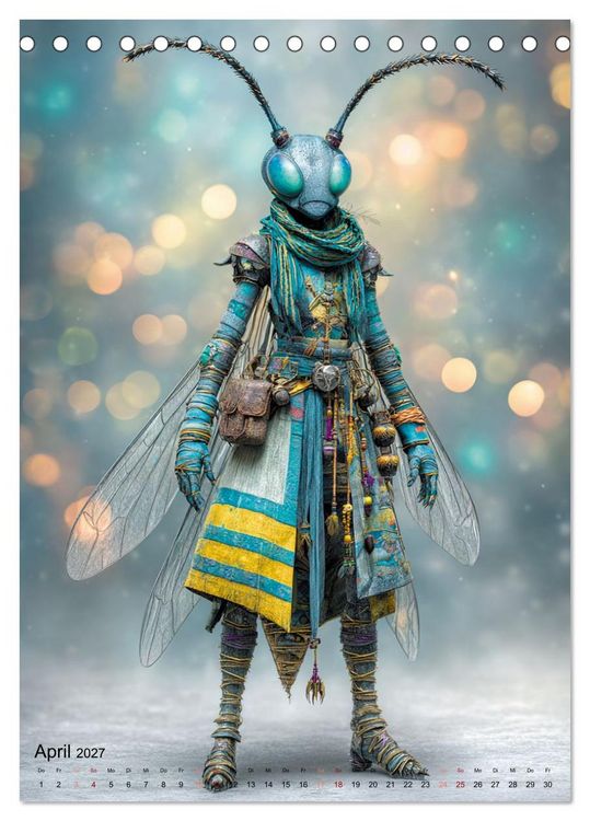 Produktbild: Insecta Fantastica (Tischkalender 2027 DIN A5 hoch), CALVENDO Monatskalender
