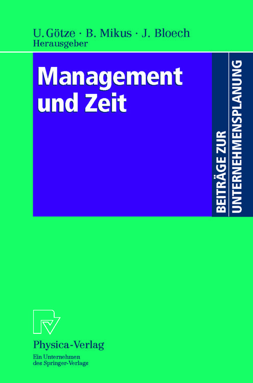 Produktbild: Management und Zeit