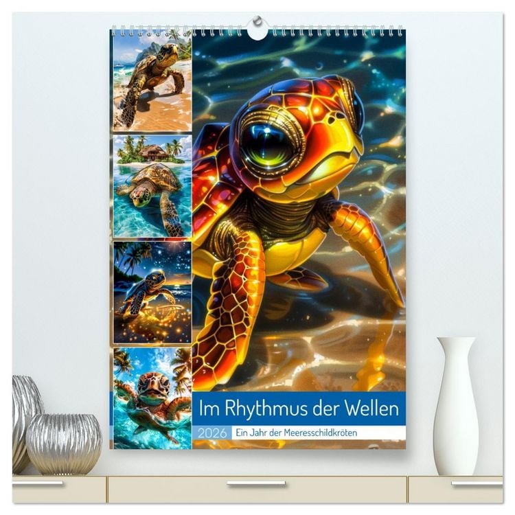Produktbild: Im Rhythmus der Wellen (hochwertiger Premium Wandkalender 2026 DIN A2 hoch), Kunstdruck in Hochglanz