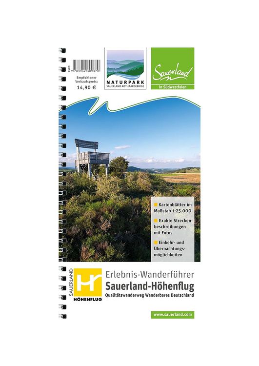 Produktbild: Wanderführer Sauerland-Höhenflug