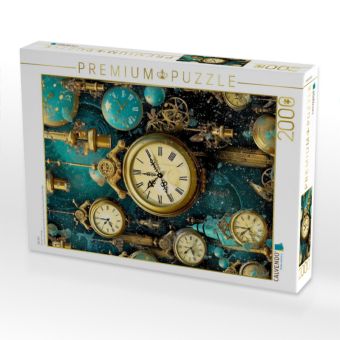 Produktbild: CALVENDO Puzzle Die Zeit | 2000 Teile Lege-Gr&ouml;&szlig;e 90x67cm Foto-Puzzle f&uuml;r gl&uuml;ckliche Stunden