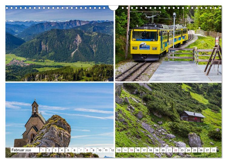 Produktbild: Chiemgau-Highlights (Wandkalender 2026 DIN A3 quer), CALVENDO Monatskalender