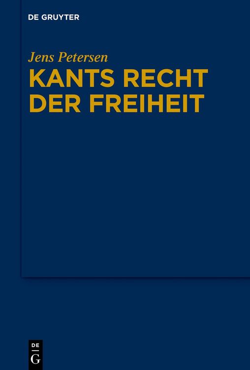 Produktbild: Kants Recht der Freiheit