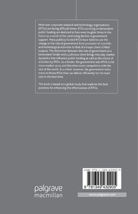 Produktbild: Organization of R&D: An Evaluation of Best Practices