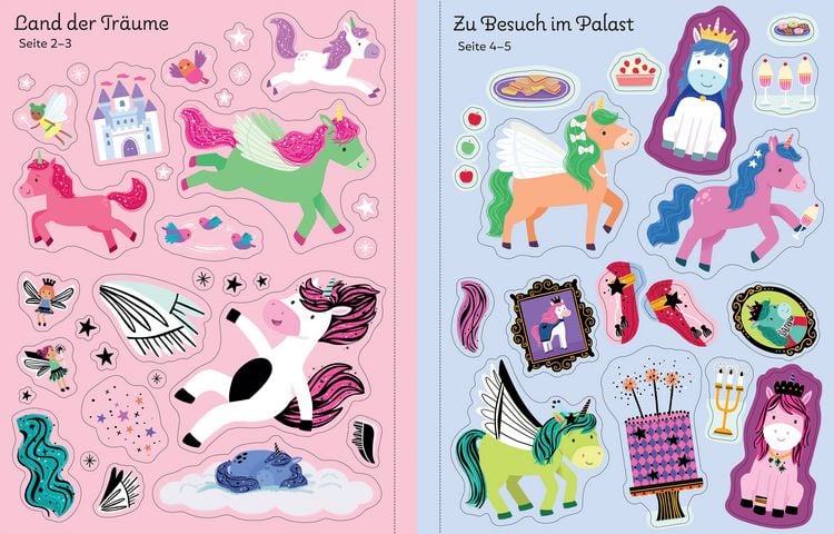 Produktbild: Mein erstes funkelndes Stickerbuch: Einh&ouml;rner
