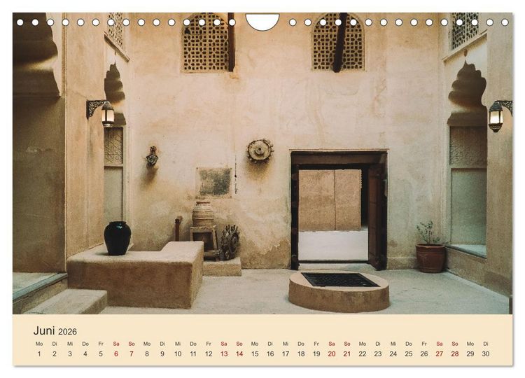 Produktbild: OMAN - Orientperle (Wandkalender 2026 DIN A4 quer), CALVENDO Monatskalender