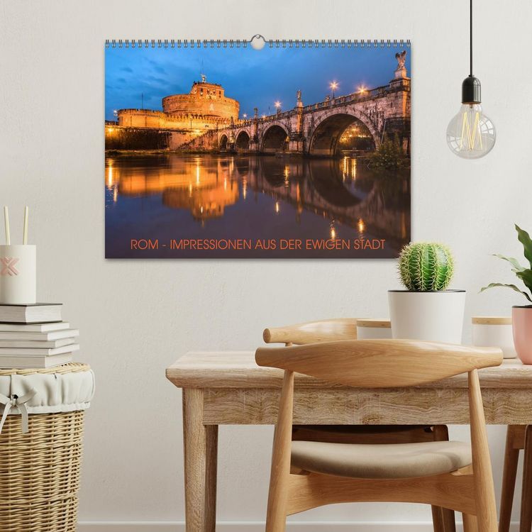 Produktbild: Rom - Impressionen aus der ewigen Stadt (Wandkalender 2026 DIN A3 quer), CALVENDO Monatskalender