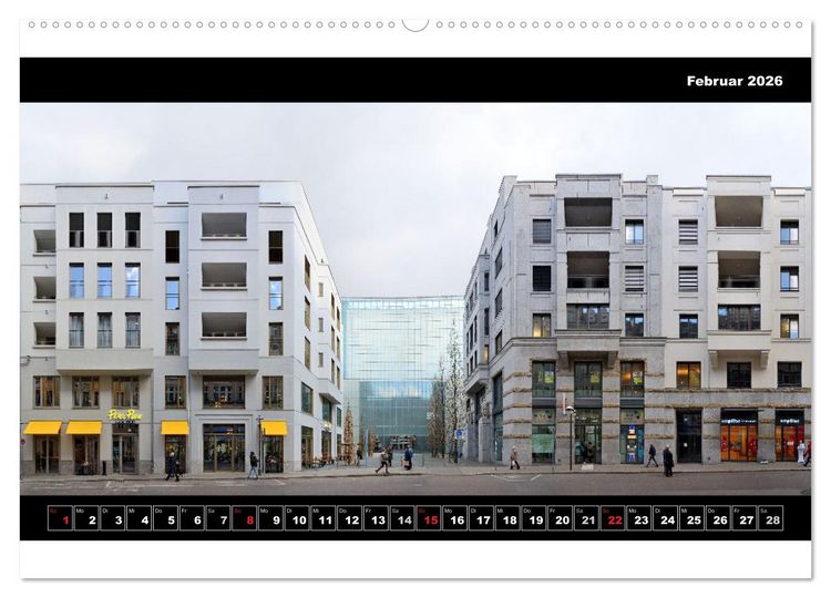 Produktbild: Leipzig Fassade 2026 (hochwertiger Premium Wandkalender 2026 DIN A2 quer), Kunstdruck in Hochglanz