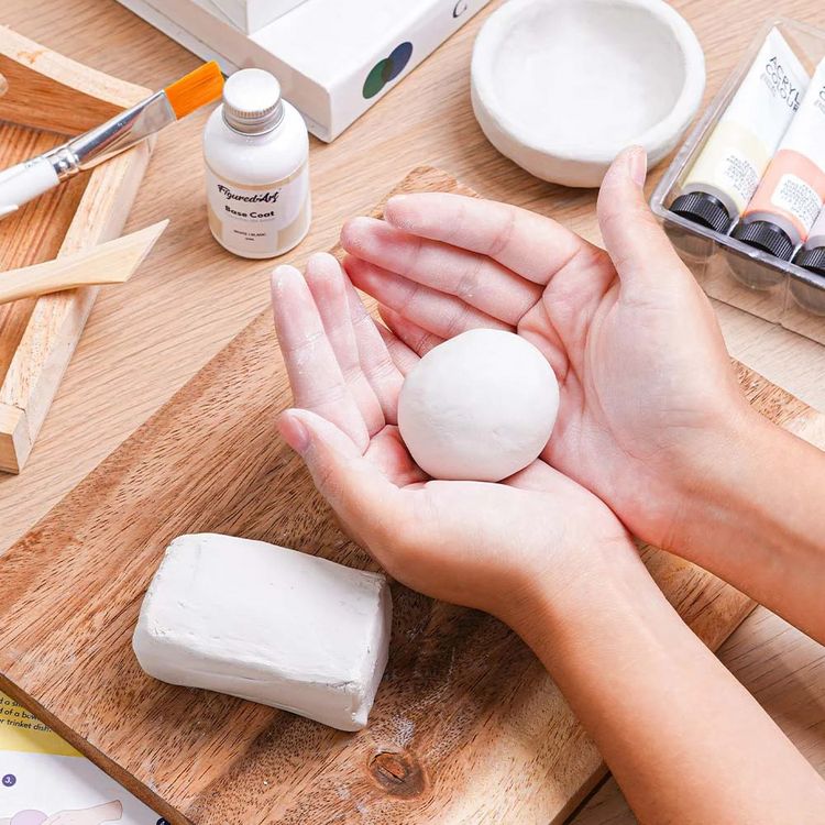 Produktbild: Figured'Art - T&ouml;pferset mit lufttrocknendem Ton, DIY Set
