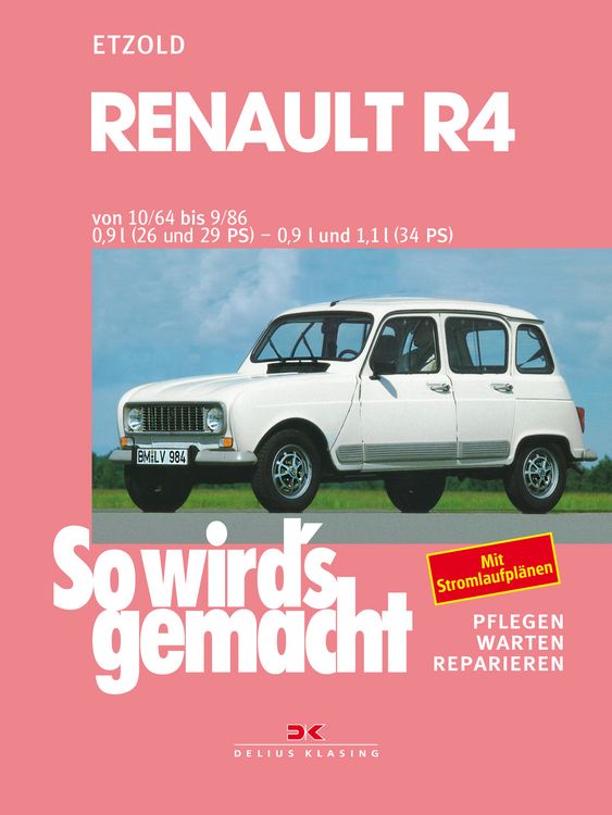 Produktbild: Renault R4 10/1962 bis 9/1986