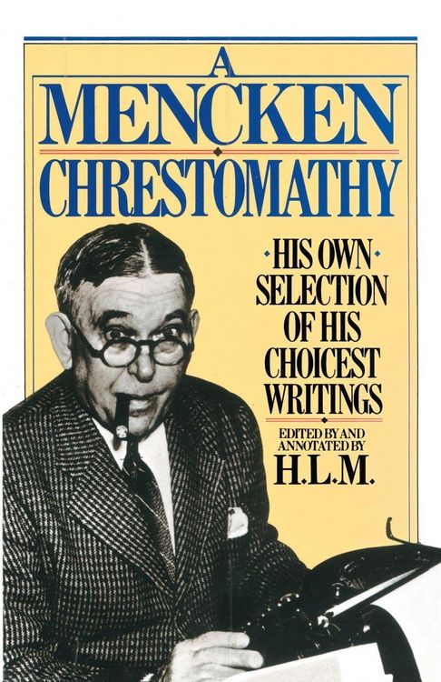 Produktbild: A Mencken Chrestomathy