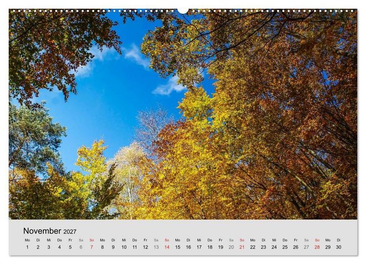 Produktbild: Saarland - unbekannte Sch&ouml;nheit (hochwertiger Premium Wandkalender 2027 DIN A2 quer), Kunstdruck in Hochglanz