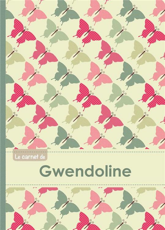 Produktbild: Le carnet de gwendoline lignes,