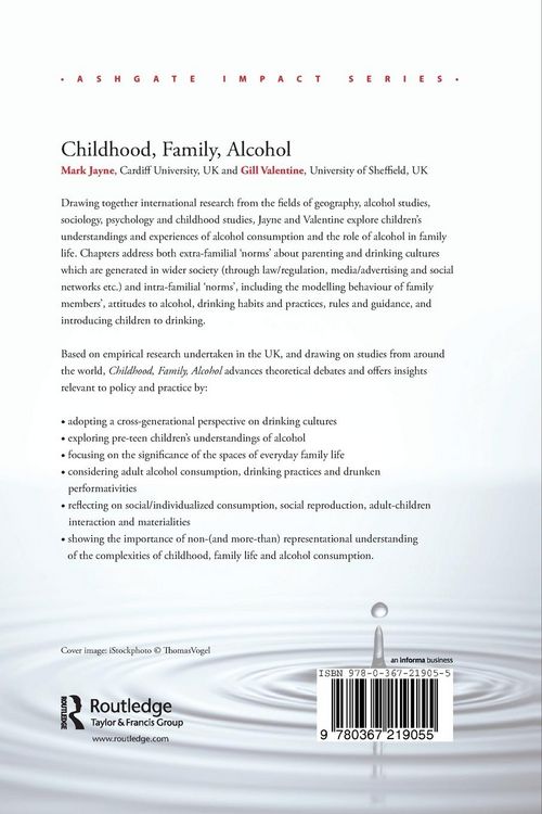 Produktbild: Childhood, Family, Alcohol