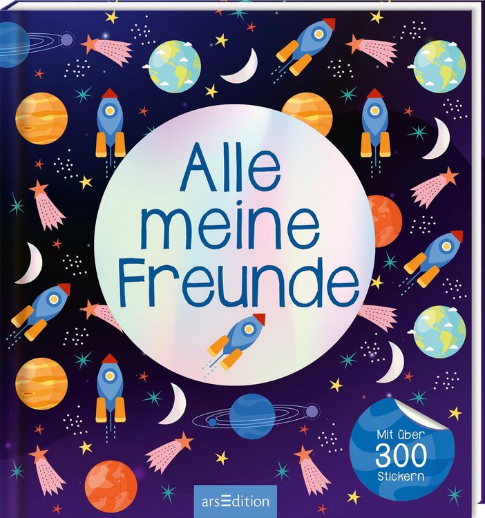 Produktbild: Alle meine Freunde &ndash; Weltraum | Mit &uuml;ber 300 Stickern